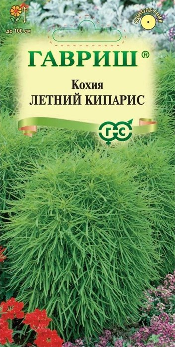 Семена цветов Кохия Летний кипарис (веничная) 0,3 г DH Г Г181 - фото 168254