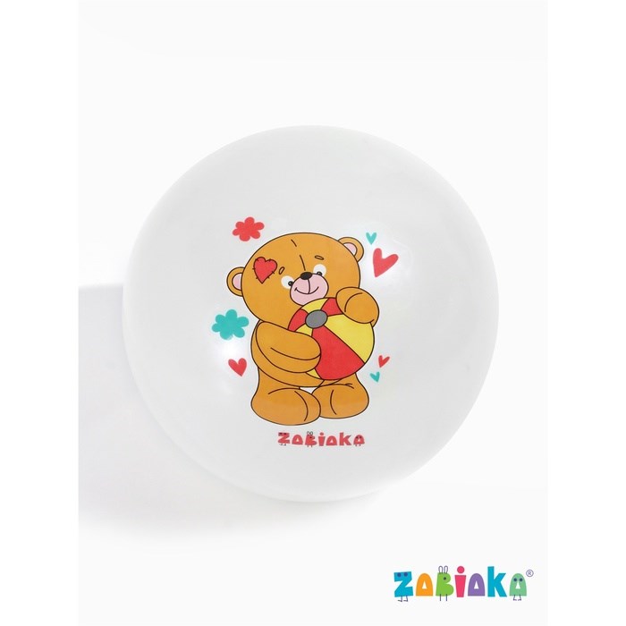 Мяч детский Mишка 22 см 60 гр 4160690 4160690 - фото 169642