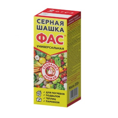 Шашка серная Фас Универсальная 300гр 1*28 А194