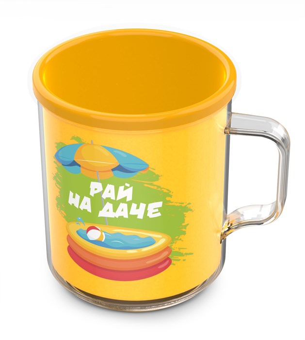 Термокружка Дача 0,4л с крышкой С555К С555К