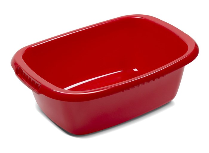 Таз 17л Водолей овальный красный С622КРА 1*14 С622КРА