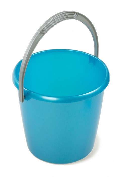 Ведро 3л Соло перламутровое бирюзовое С630БИР 1*19 С630БИР
