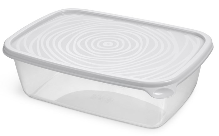 Контейнер прямоугольный Романо 0,45л светло-серый С850СЕР С850СЕР