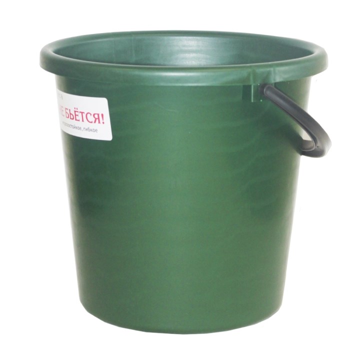 Ведро 10л Зима зеленый MPG8430 1*20 MPG8430