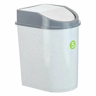 Контейнер для мусора 5,0л Мраморный МП2480 МП2480