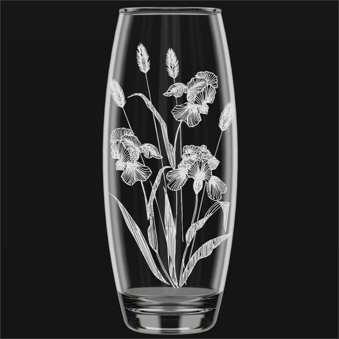 Ваза для цветов стекло Ирисы 966-ГИ 966-ГИ