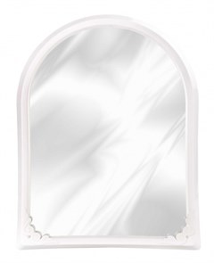 Зеркало в рамке 495х390мм (белый) М7405 1*6 М7405