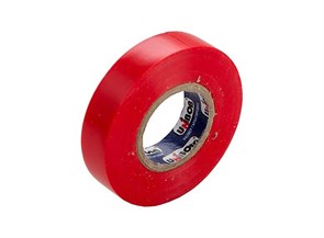 Изолента ПВХ в/с красная 1*8 А52