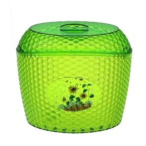 Емкость для сыпучих продуктов Мозаика 3л (зелый) М5597 1*12 М5597