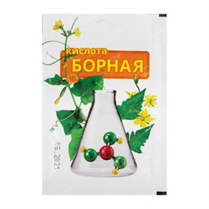 Удобрение Борная кислота 10г ВХ 1*50 В64