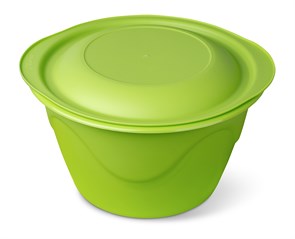 Миска Чезаре 3л с крышкой оливковая С443ОЛВ С443ОЛВ