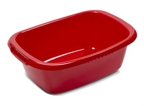 Таз 17л Водолей овальный красный С622КРА 1*14 С622КРА