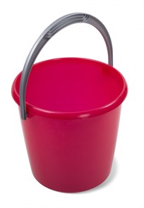 Ведро 3л Соло перламутровое красное С630КРА 1*19 С630КРА