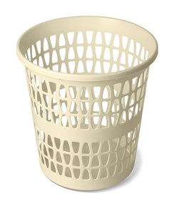 Корзина для мусора Феста 11л слоновая кость С722СЛК 1*16 С722СЛК