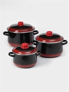 {{photo.Alt || photo.Description || 'Набор кастрюль эмаль Кармен 3 предмета: 2л; 4л; 5,5л 1с405 1093667'}}