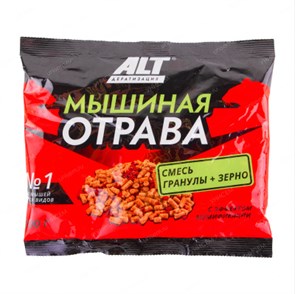 Отрава Гранулы+зерно Мышиная отрава 200г 1*50 Д42