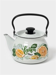 {{photo.Alt || photo.Description || 'Чайник 3л эмаль сфера белая Лимонный сет 10940149'}}