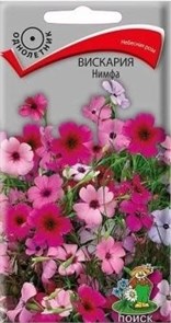 Семена цветов Вискария Нимфа глазковая 0,1гр (ПОИСК) Е16