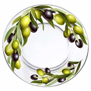 {{photo.Alt || photo.Description || 'Тарелка сервировочная стекло Оливки 327/1-ДО'}}