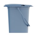 Ведро-туалет 17л (голубое) М1320 1*10 М1320