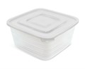 Контейнер для продуктов (СВЧ) Унико квадратный 1,4л С210 С210