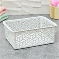 Корзинка универсальная Linden 3,2л 230х160х110мм светло-серый 221313221 221313221 - фото 168948