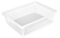Корзина для хранения Велетта 38х28х11 белая С714БЕЛ С714БЕЛ