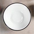 Миска 0,8л эмаль белая 5330173 5330173