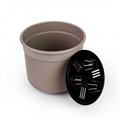 Горшок цв Сканди 2л (с дренажной вставкой )(какао) М9120 1*24 М9120