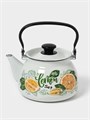 Чайник 3л эмаль сфера белая Лимонный сет 10940149 10940149