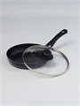 Сковорода 22см Consu стеклянная крышка антипригарное покрытие цвет чёрный 689054 689054