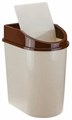Контейнер для мусора 8л беж мрам МП2481 МП2481