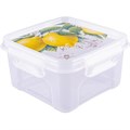 Контейнер для СВЧ квадратный 0,6л ФРЕШ ПБ57158 ПБ57158