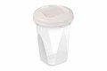 Банка с завинчивающейся крышкой Тондо 0,9л кремовая С286КРЕМ С286КРЕМ