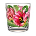 Набор стаканов низких 0,25л стекло 6шт Тюльпаны 144-ДТ 144-ДТ