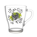 Кружка 0,25л стекло Ягодный сад 2018-ДЯ 2018-ДЯ