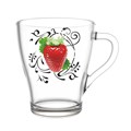 Кружка 0,25л стекло Ягодный сад 2018-ДЯ 2018-ДЯ