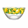 Салатник большой стекло Лимоны (круг) 326/1-ДЛ 326/1-ДЛ
