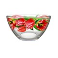 Салатник большой стекло Тюльпаны 326/1-ДТ 326/1-ДТ