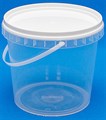 Банка 1 куб.дм.№2 из ПП (прозрачная) 1*200 Л14447